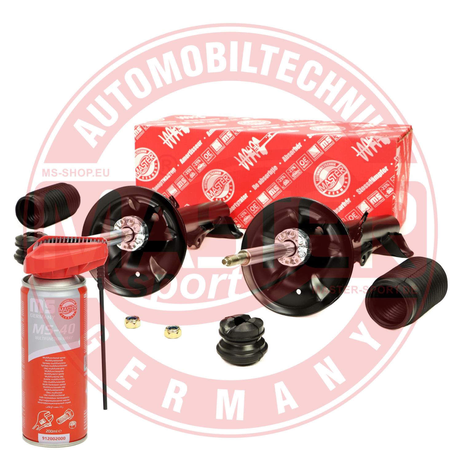 MASTER-SPORT GERMANY 16K001343P PROMO Αμορτισέρ μπροστινός άξονας for BMW